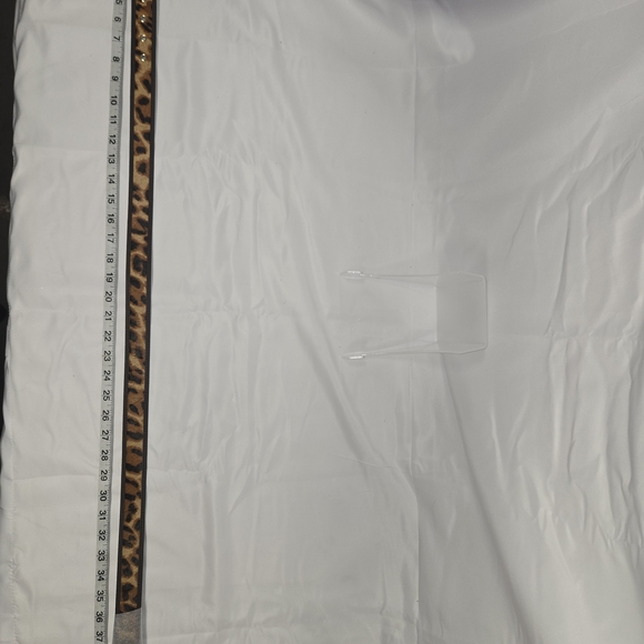 NWOT Talbots Calf Hair Belt - Leopard - Picture 2 of 5